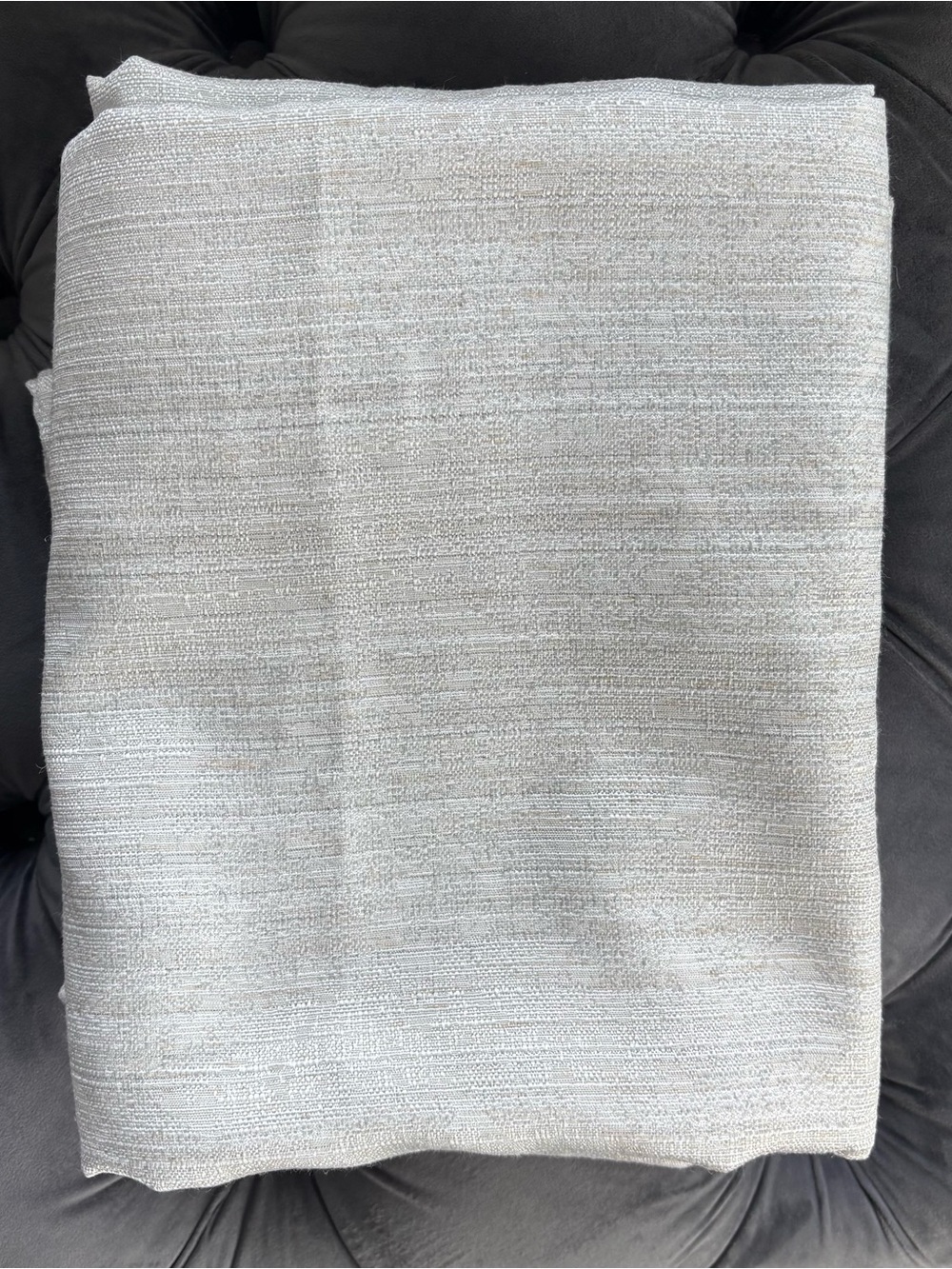 Neutral Textured curtains - 96in.